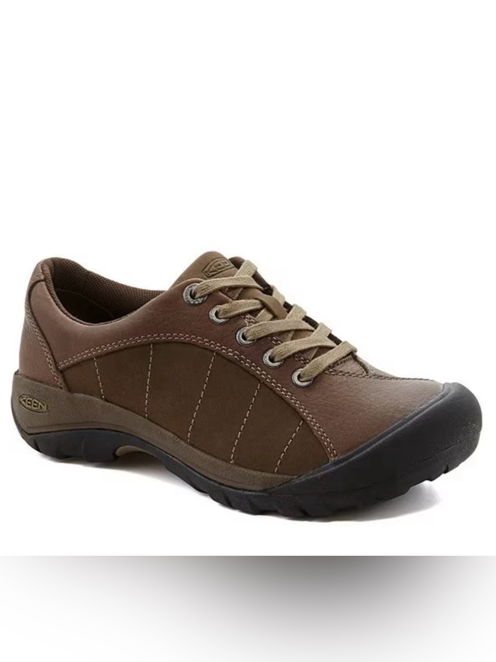 KEEN Women’s Rich Brown Leather Outdoor Walking/Hiking  Shoe Size 9 Nearly New